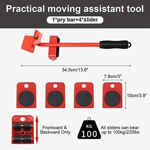 Heavy Duty Furniture Lifter Mover Tool Set