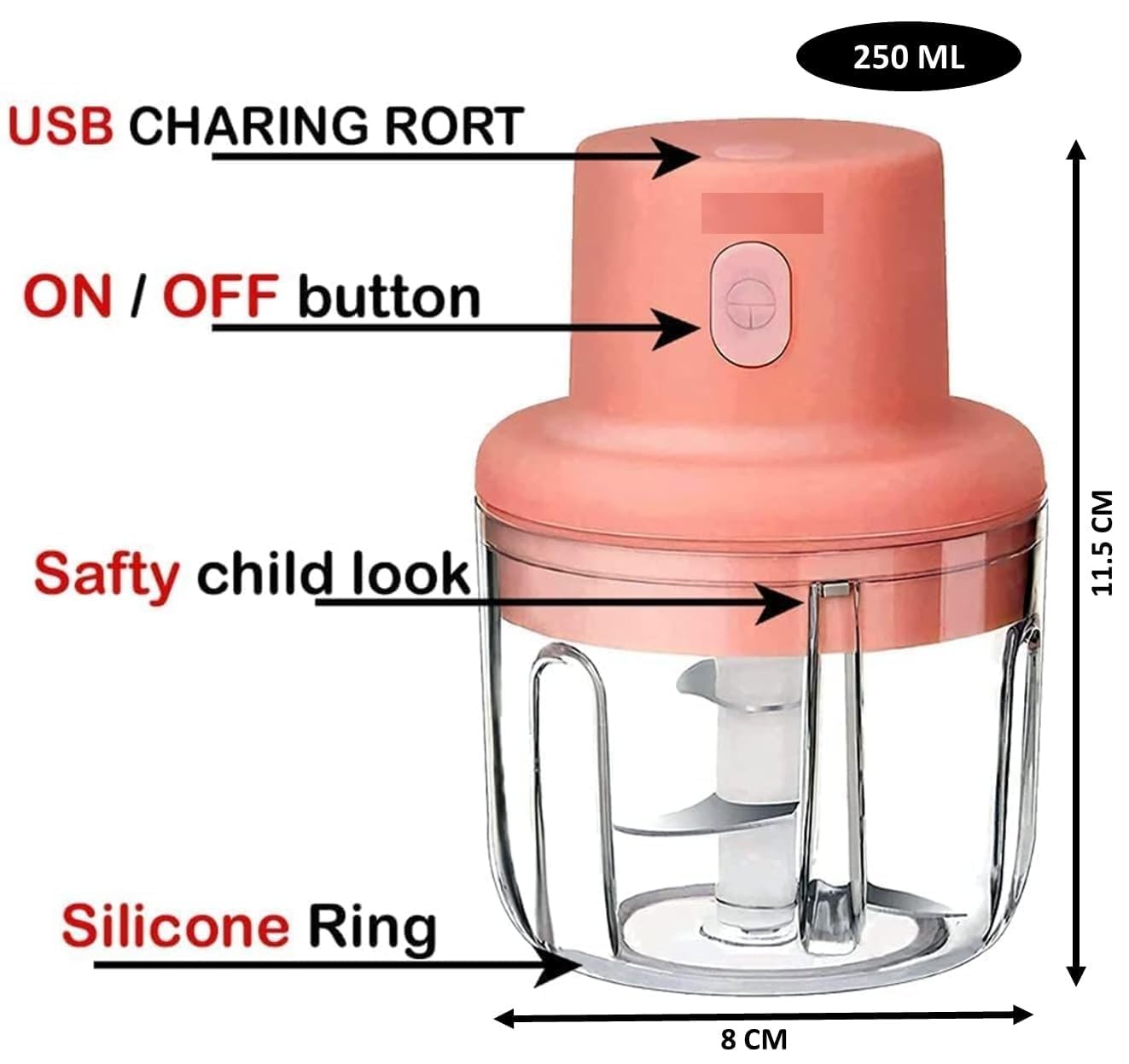 Mini Electric Garlic Chopper
