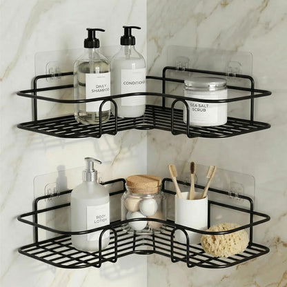 Self-Adhesive Bathroom Corner Shelf