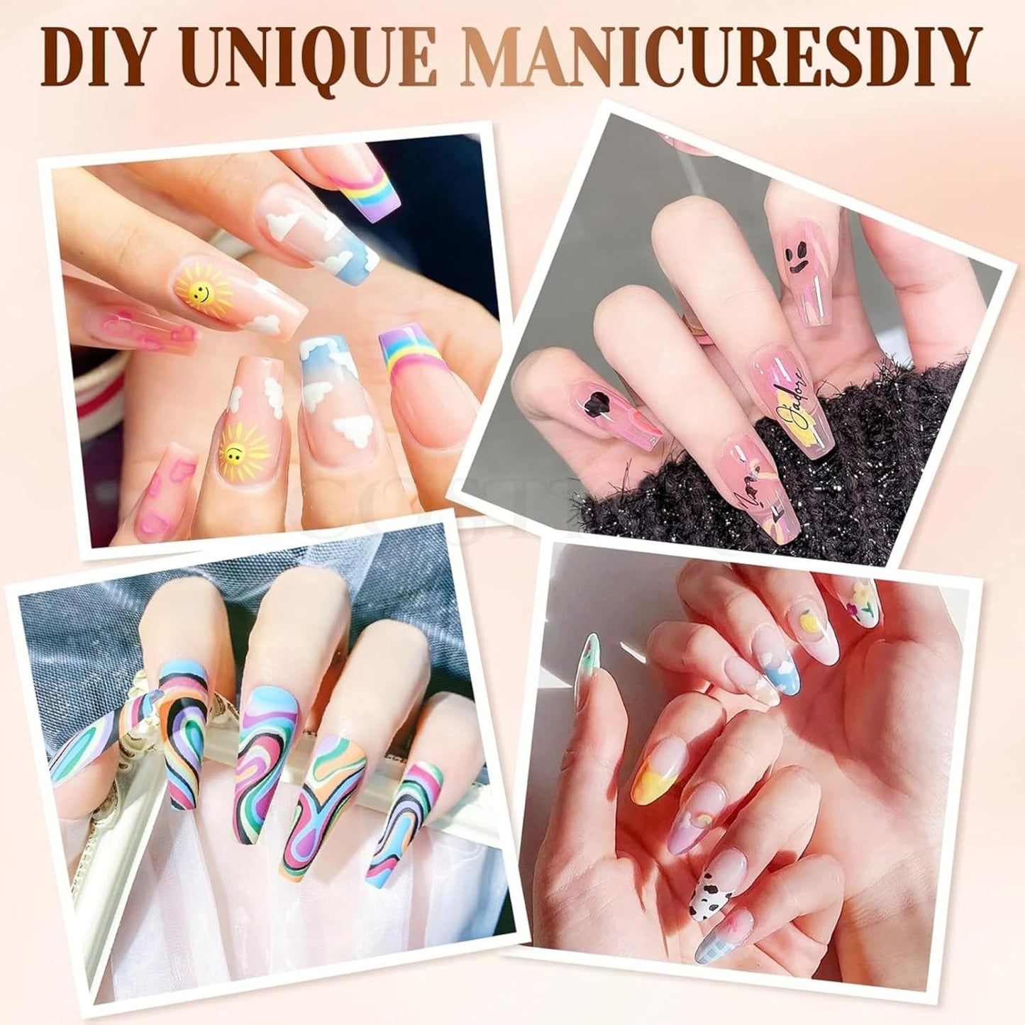 Professional Nail Art Marker Set — 12 Vibrant Colours