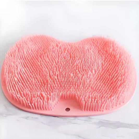Silicone Foot Mat with Wall-Mounted Suction Cups