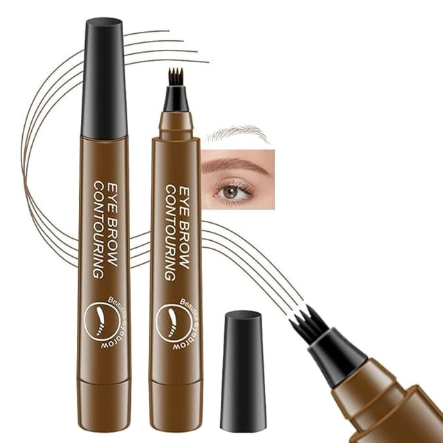 Waterproof 4 Points Long Lasting Eyebrow Pen - BUY 1 GET 1 FREE